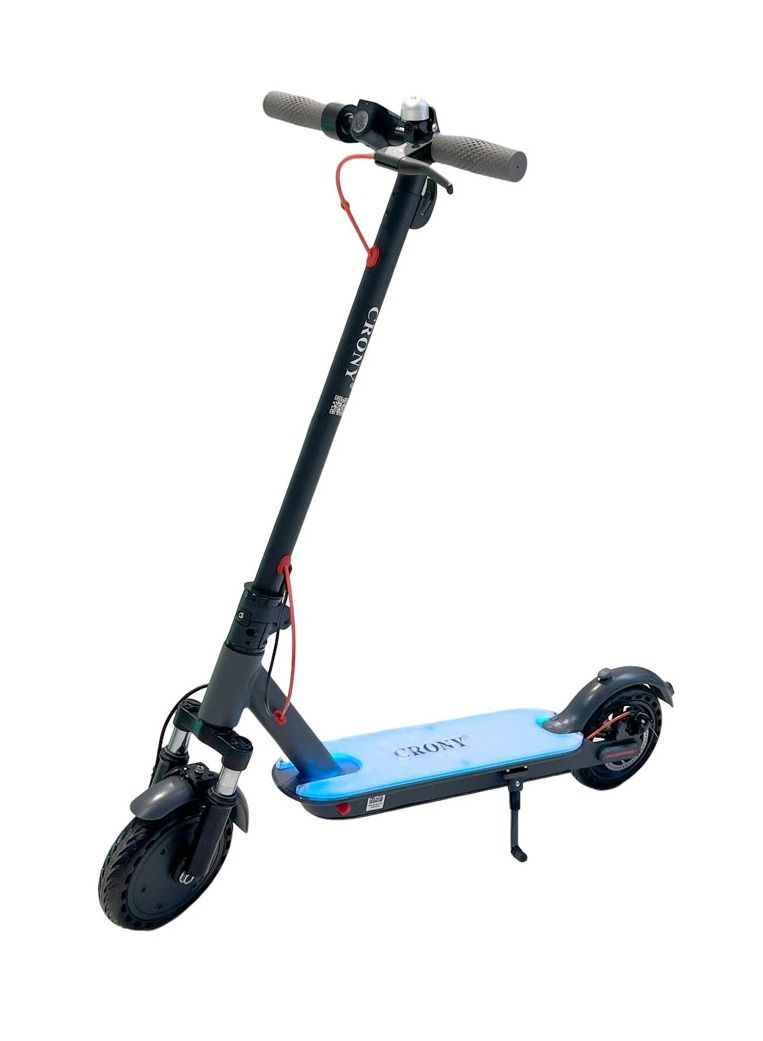 M365 Folding Electric Scooter with 7 colors LED with APP Connectivity, Aluminium Alloy 8 Inch Tubeless Honeycomb Tires