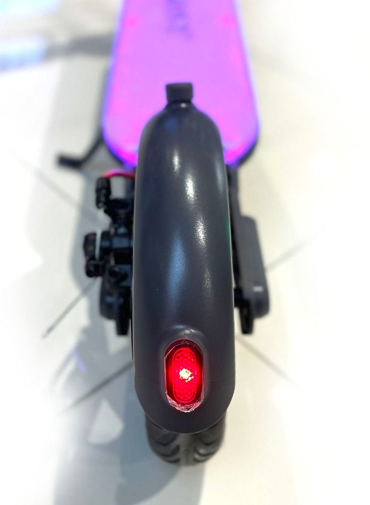 W5638 Folding Electric Scooter with 7 colors LED with APP Connectivity, Aluminium Alloy 8 Inch Tubeless Honeycomb Tires