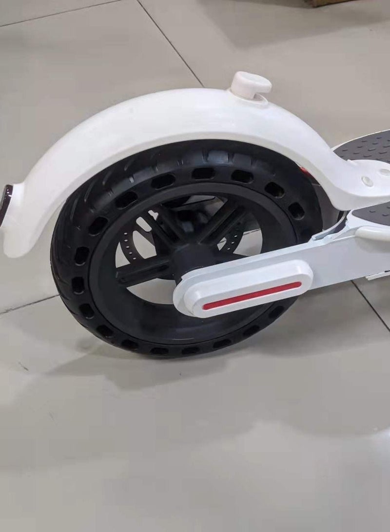 XM M365 E Scooter with Suspension and APP Max speed 40 KM/H Electric Scooter Aluminium Alloy Folded 8.5 Inch tires | White