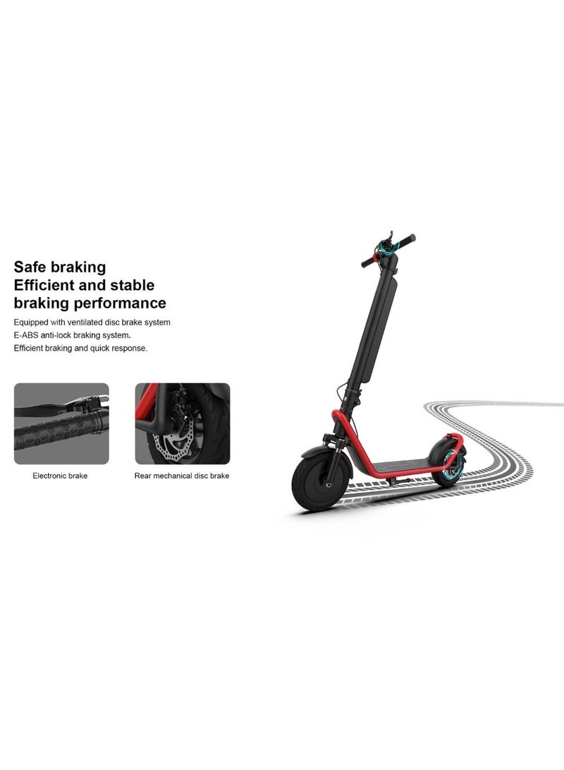 X11 Max Folding Electric Scooter 450W 45KM/Hr 36V 13AH, LED Headlamp, LED Display, App Connectivity