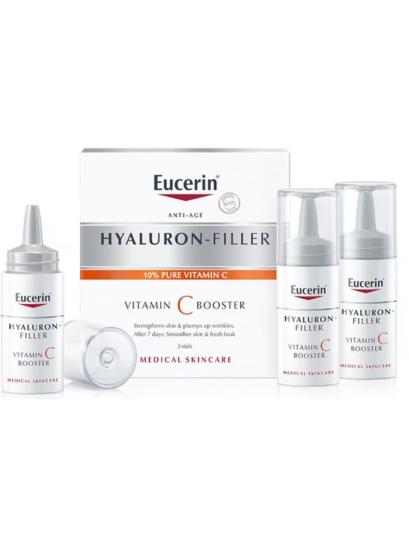 Eucerin Hyaluron-Filler Vitamin C Booster 8ml Pack of 3