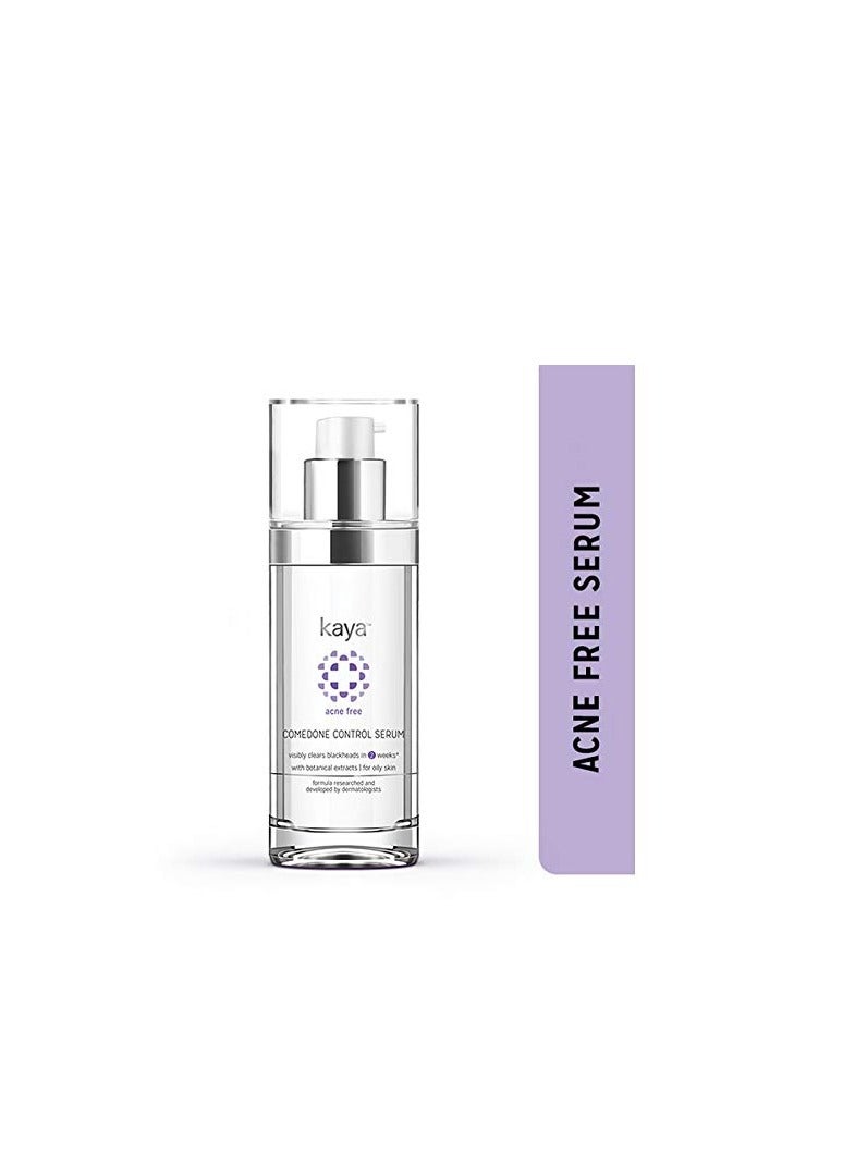 Kaya Comedone Control Serum 30ml Face Serum Clears Acne Pimples