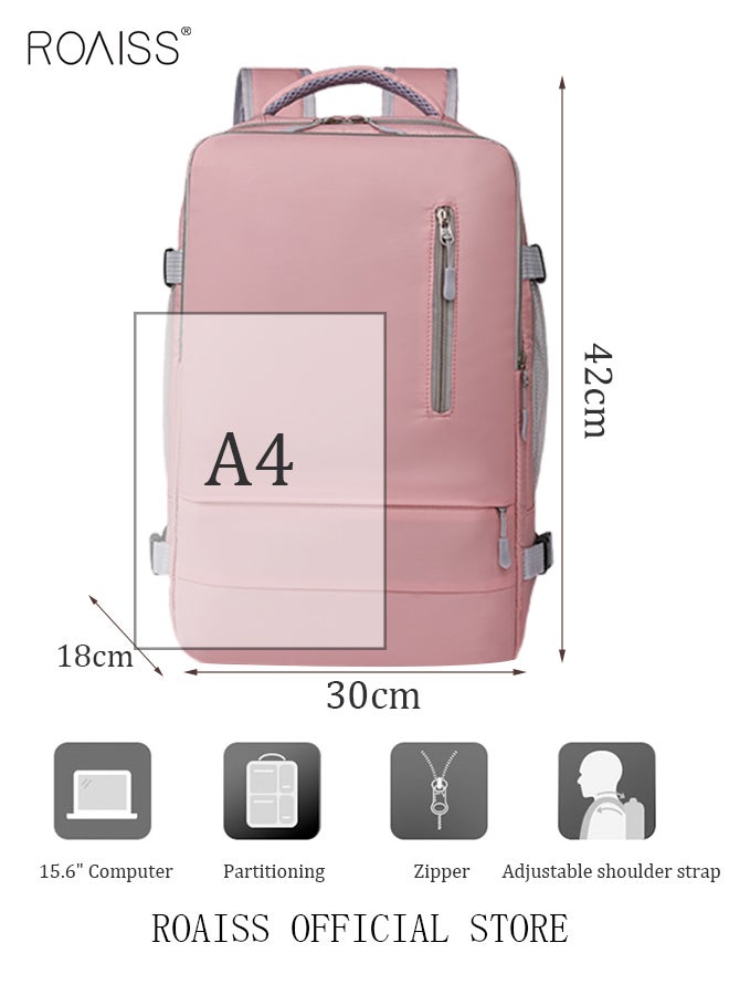 Unisex Functional Backpack with Large Capacity Storage Scientific Storage Simple Style Short Distance Travel Bag Student Backpack Laptop Bag