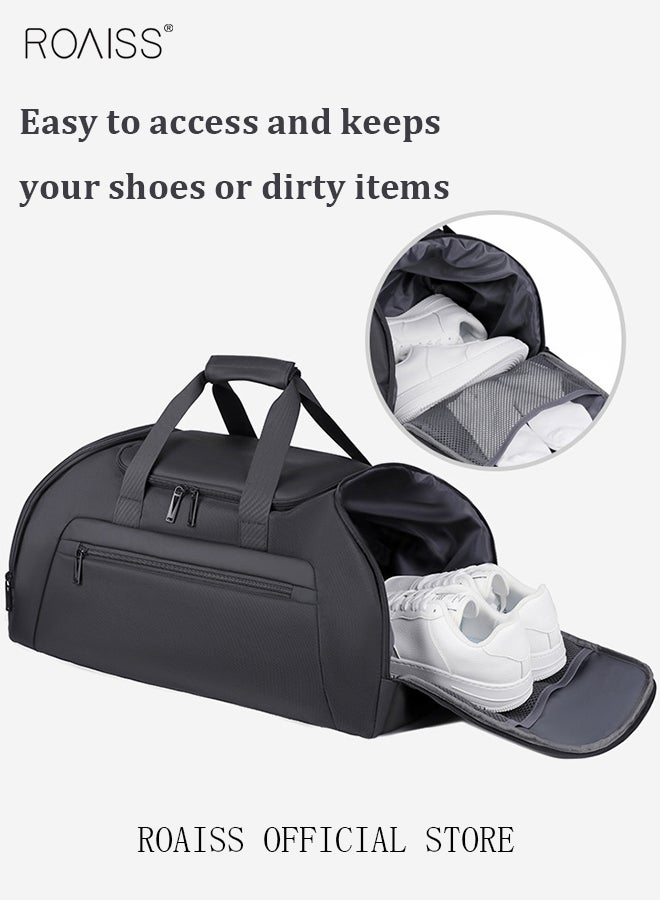 Sports Backpack  Travel Bag and Gym Bag Combo with Wet and Dry Separation Separate Shoe Compartment Waterproof and Multilayer Space