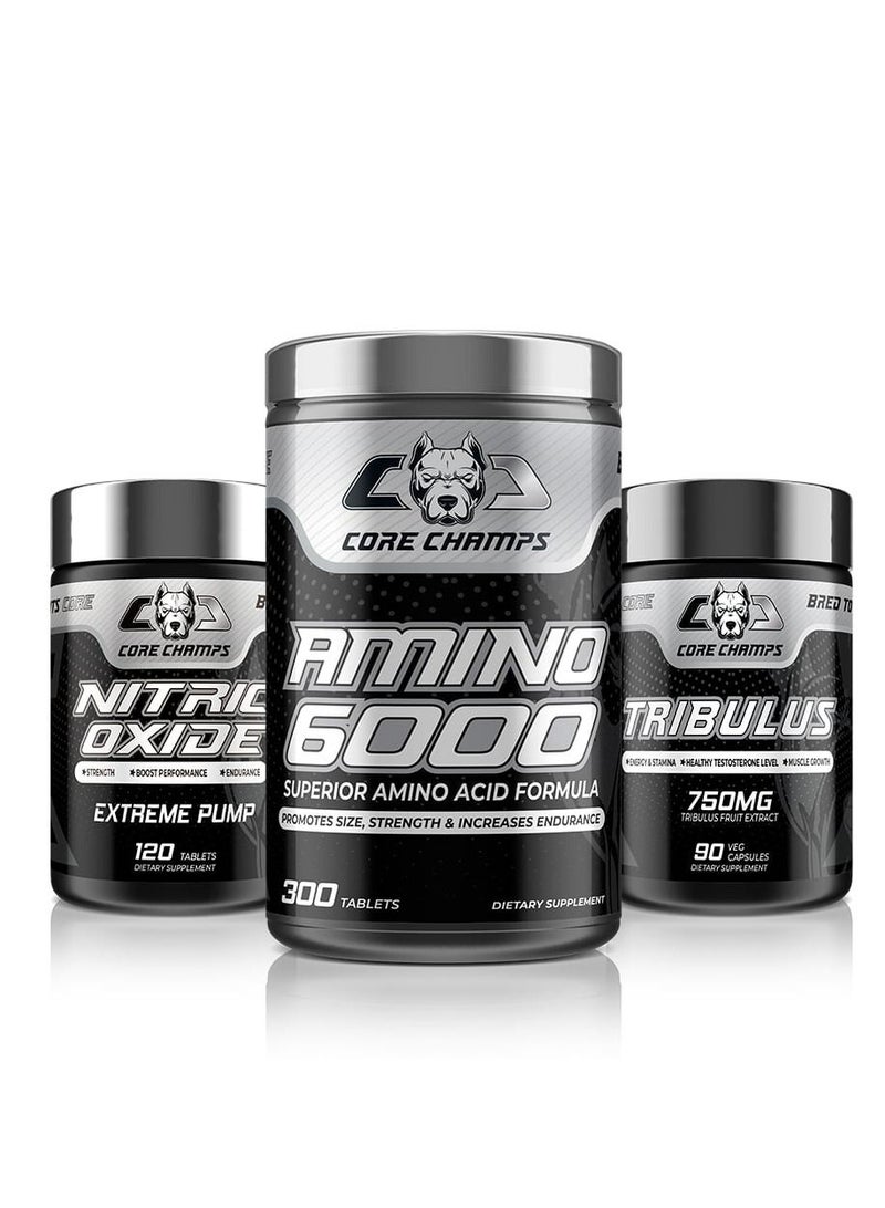 Bundle Amino 6000 Nitric Oxide Tribulus