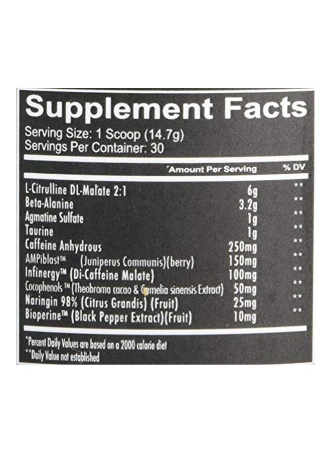 Total War Pre Workout Dietary Supplement