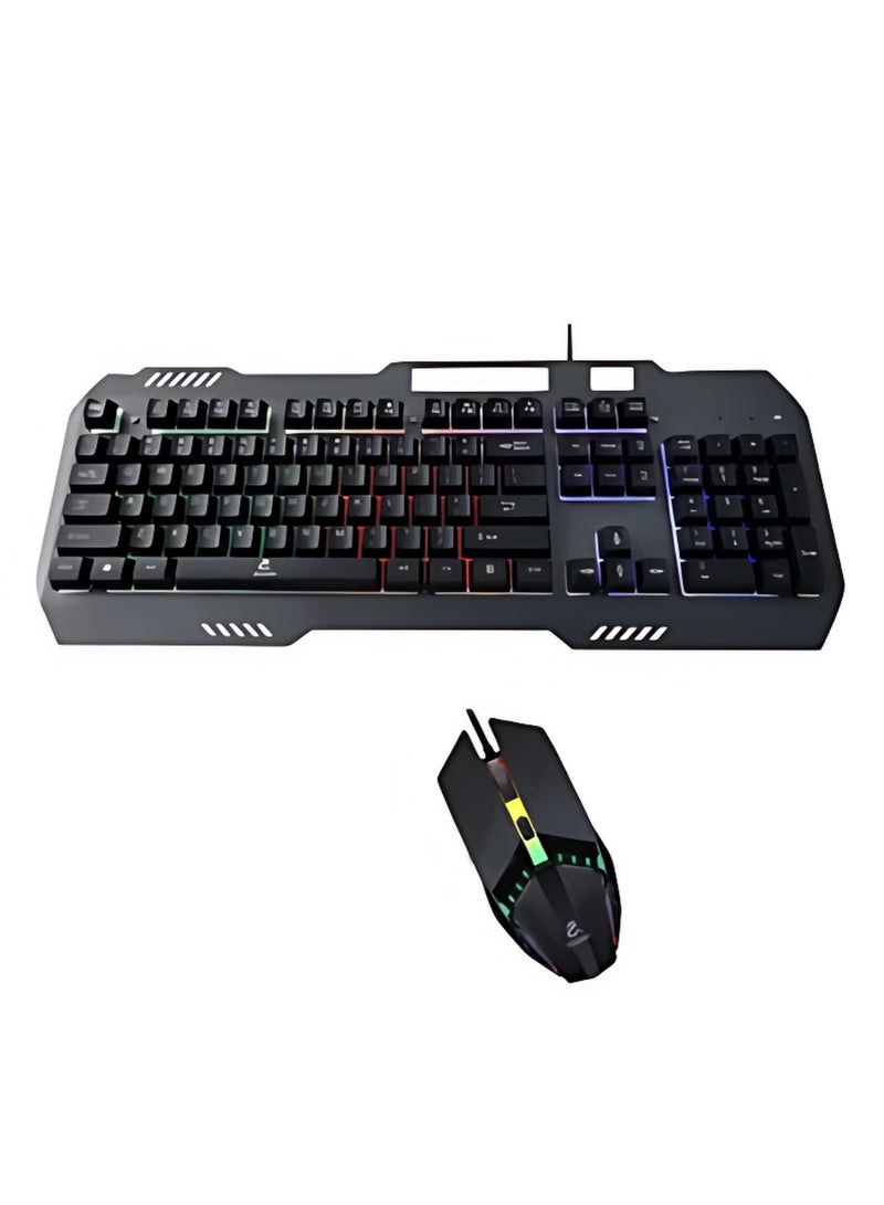 wired keyboard and mouse Mechanical Touch Feel Gaming Laptop