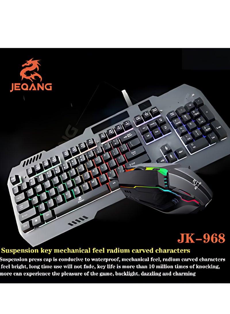 wired keyboard and mouse Mechanical Touch Feel Gaming Laptop