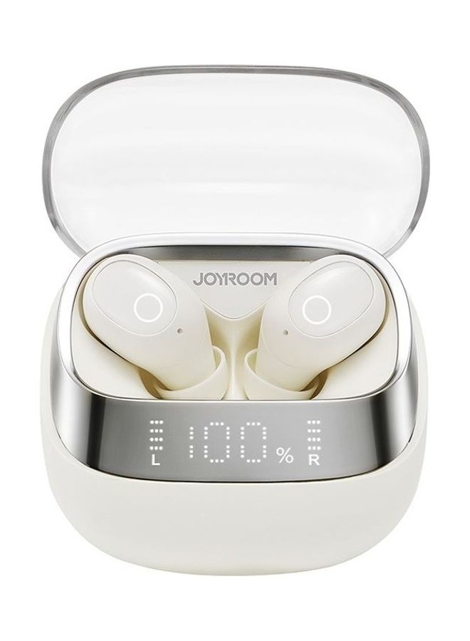 True Wireless In-Ear Earbuds Low Latency Earphone With Charging Case White