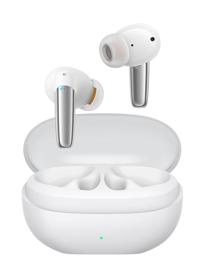 JR-BB1 4 Mic In-Ear True Wireless Bluetooth 5.3 Earphones Low Latency Fast Charging IP54 Waterproof Earbuds With Charging Case White