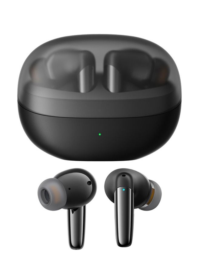 JR-BB1 4 Mic In-Ear True Wireless Bluetooth 5.3 Earphones Low Latency Fast Charging IP54 Waterproof Earbuds With Charging Case Black
