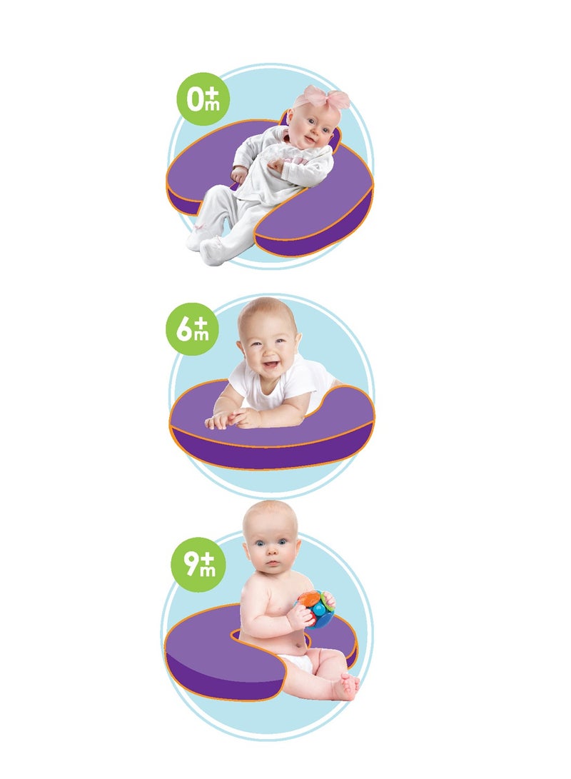 Breast Feeding And Support Pillow - Pink, 0+ Months