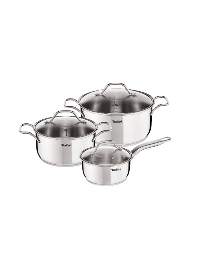 6-Piece Intuition  Cooking Set Steel