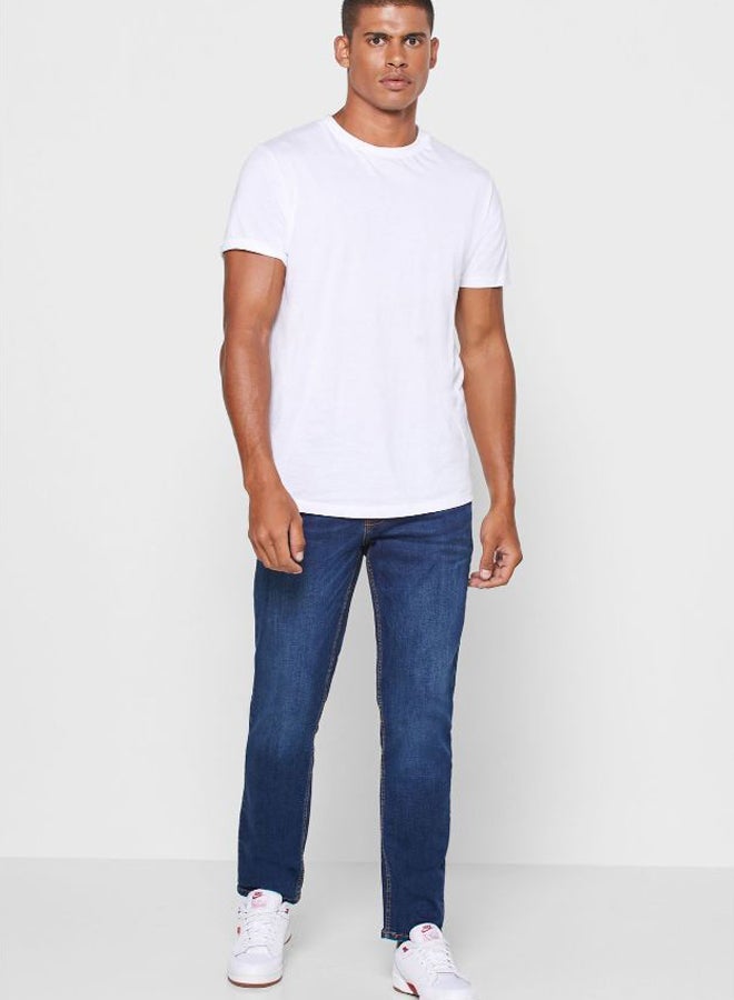 Rinse Slim Fit Jeans Blue