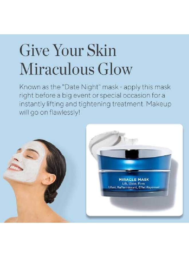 Miracle Mask Lift Glow Firm Antiwrinkle Mask 05 Ounce