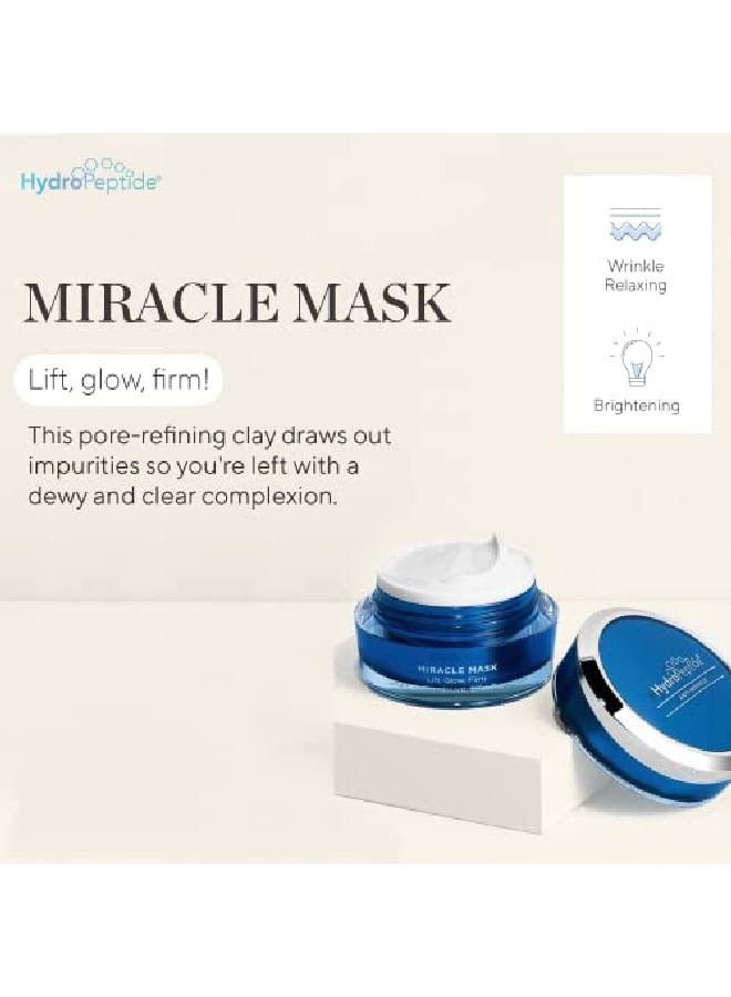 Miracle Mask Lift Glow Firm Antiwrinkle Mask 05 Ounce