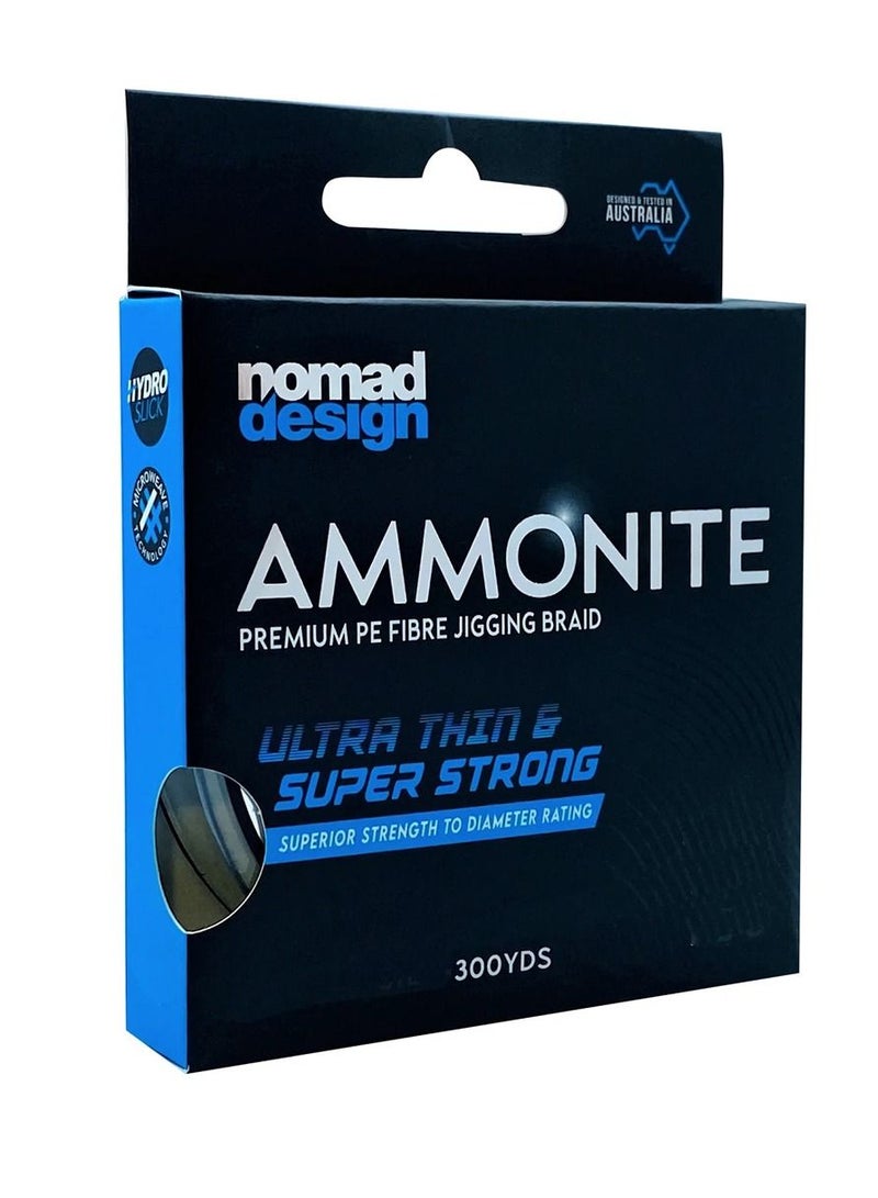 Nomad Design Ammonite Multicolour Jigging Braid 300yds