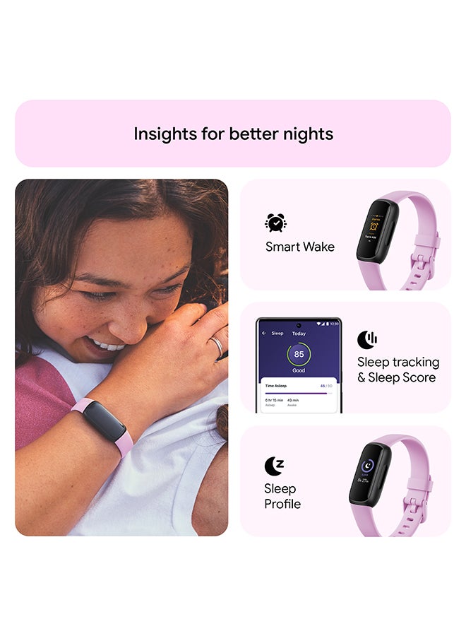 Inspire 3 Activity Tracker with 6-months Premium Membership Included, up to 10 days battery life and Daily Readiness Score, Lilac Bliss