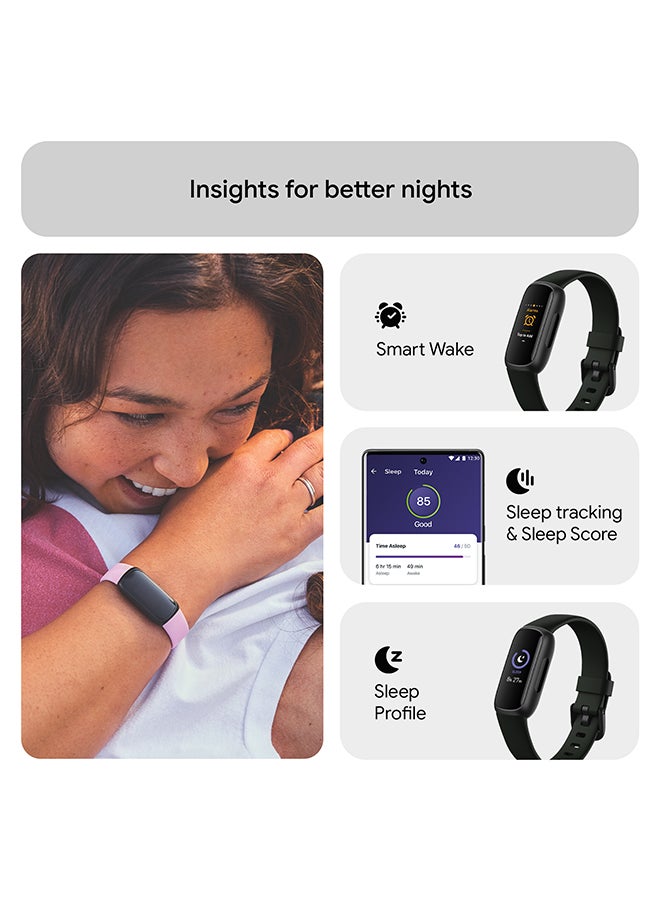 Inspire 3 Activity Tracker with 6-months Premium Membership Included, up to 10 days battery life and Daily Readiness Score Midnight Zen