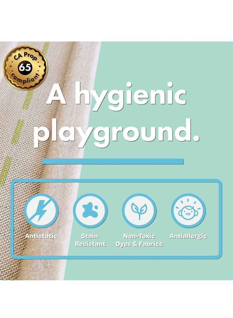 3D Play Carpet Playhouse - Medium | Pink | Activity Playmat for Kids & Children | Bedroom, Living Room, Nursery Rug | Polypropylene | Foldable | 150 cm x 100 cm