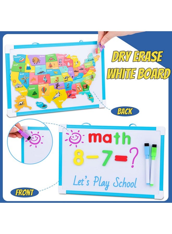 Kids Teacher Play Sets Pretend Play School Teacher Plays Set Toys For Kids With Teacher Bag Whiteboard Learning Clock Educational Posters And Play Teaching Supplies.