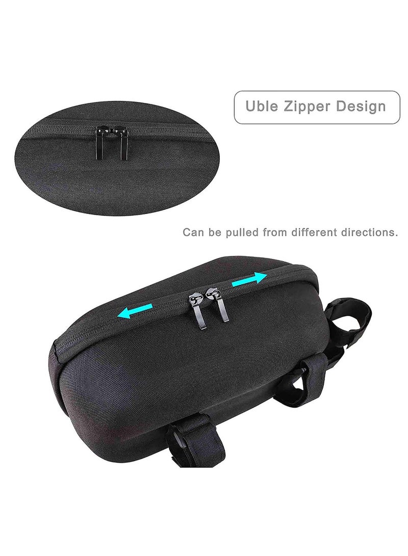 Scooter Front Tube Bag, Electric Scooter bag Large Capacity Front Pouch Tools Cellphone Storage Bag for Xiaomi Mi M365 e-scooter