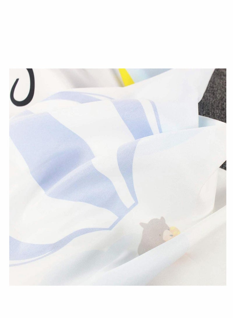 Baby Blanket, Starthi Baby Monthly Milestone Blanket, Soft Fleece Newborn Infant Blanket Large Photo Prop for First Days Weeks Months Year Baby Photography Age Shower Gift for Boys or Girls