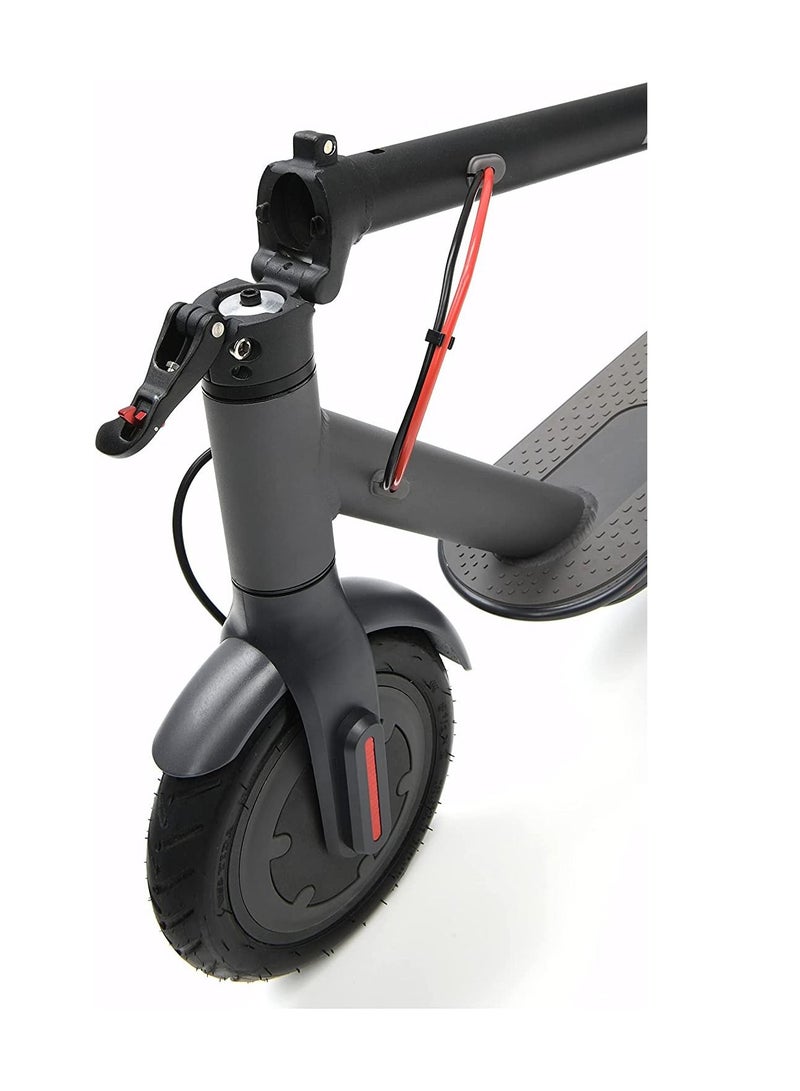 Pro1 Evo E-Scooter With Turn Signals, Stylish Design With Powerful 350W Brushless Motor, Max Range 25Km, 8.5” Front And Rear Tyres With Air Chamber,Color Led Display, Max Load 100Kg-Black