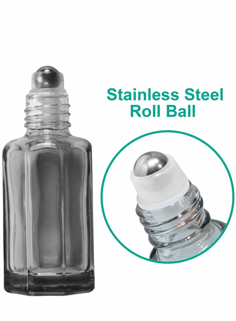 Essential Oil Empty Roller Bottles, 12ml 12pcs Glass Roll