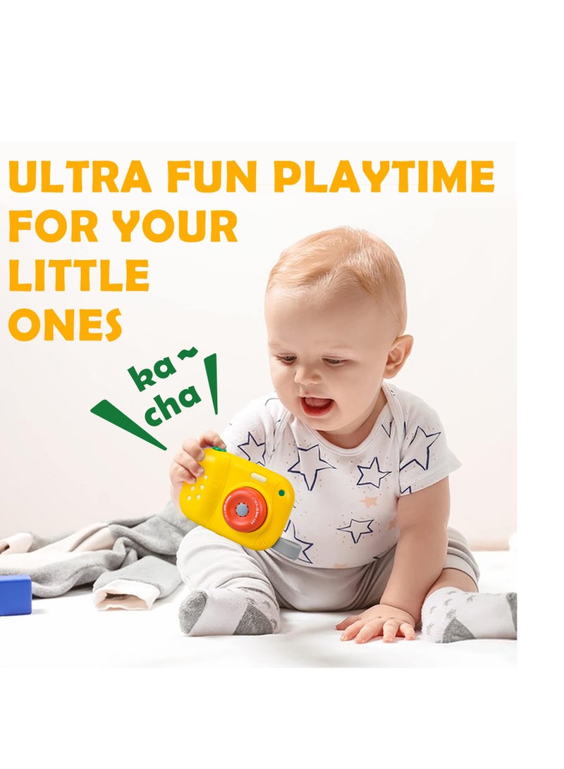 Kids Mobile Phone Soft and Safe Baby Toy Phone with Animal Sounds and Music,Toddler Phone
