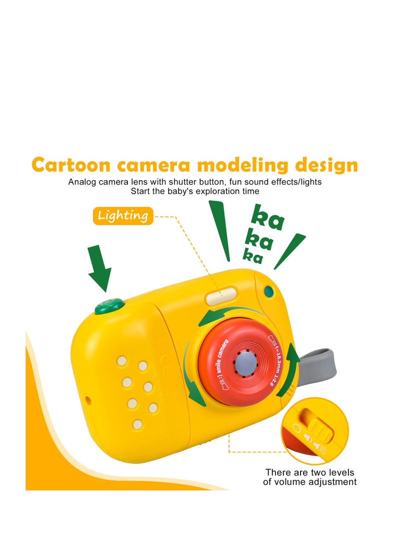 Kids Mobile Phone Soft and Safe Baby Toy Phone with Animal Sounds and Music,Toddler Phone