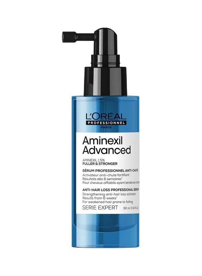 LOreal Professionnel Aminexil Advanced Strengthening Anti-hair Loss Activator Serum - Multicolour 90ml