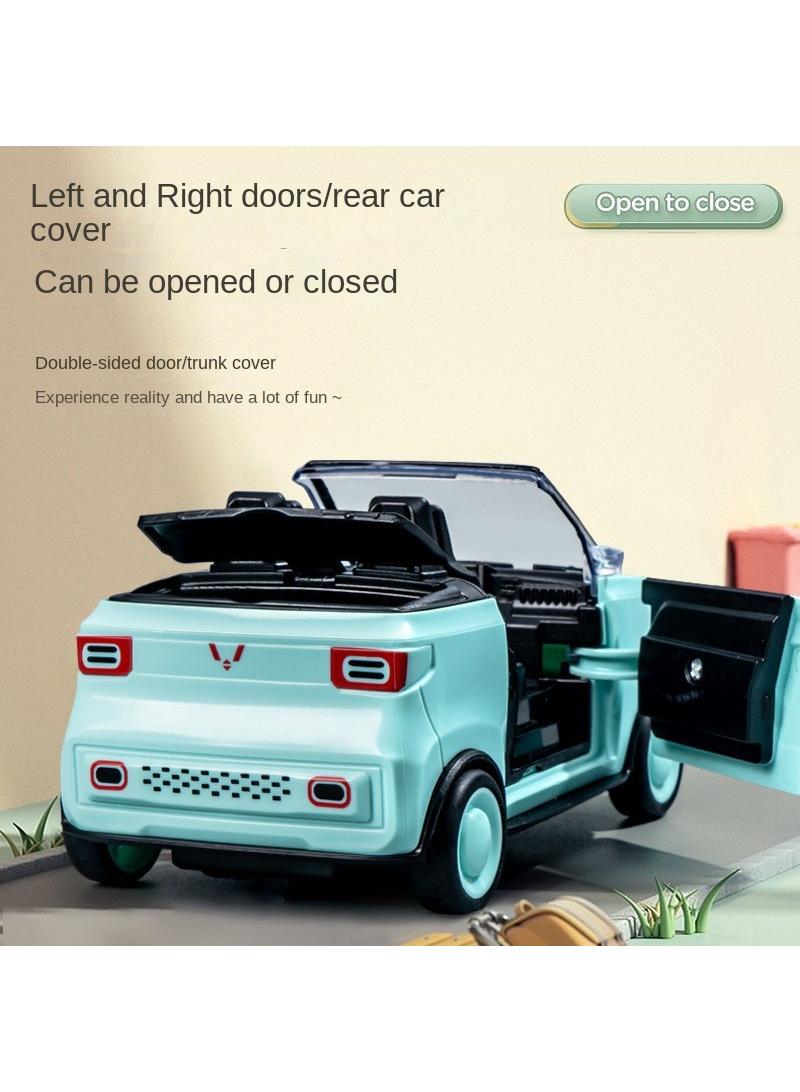 Children's Cartoon Mini Convertible Model Inertial Sports Car Toy