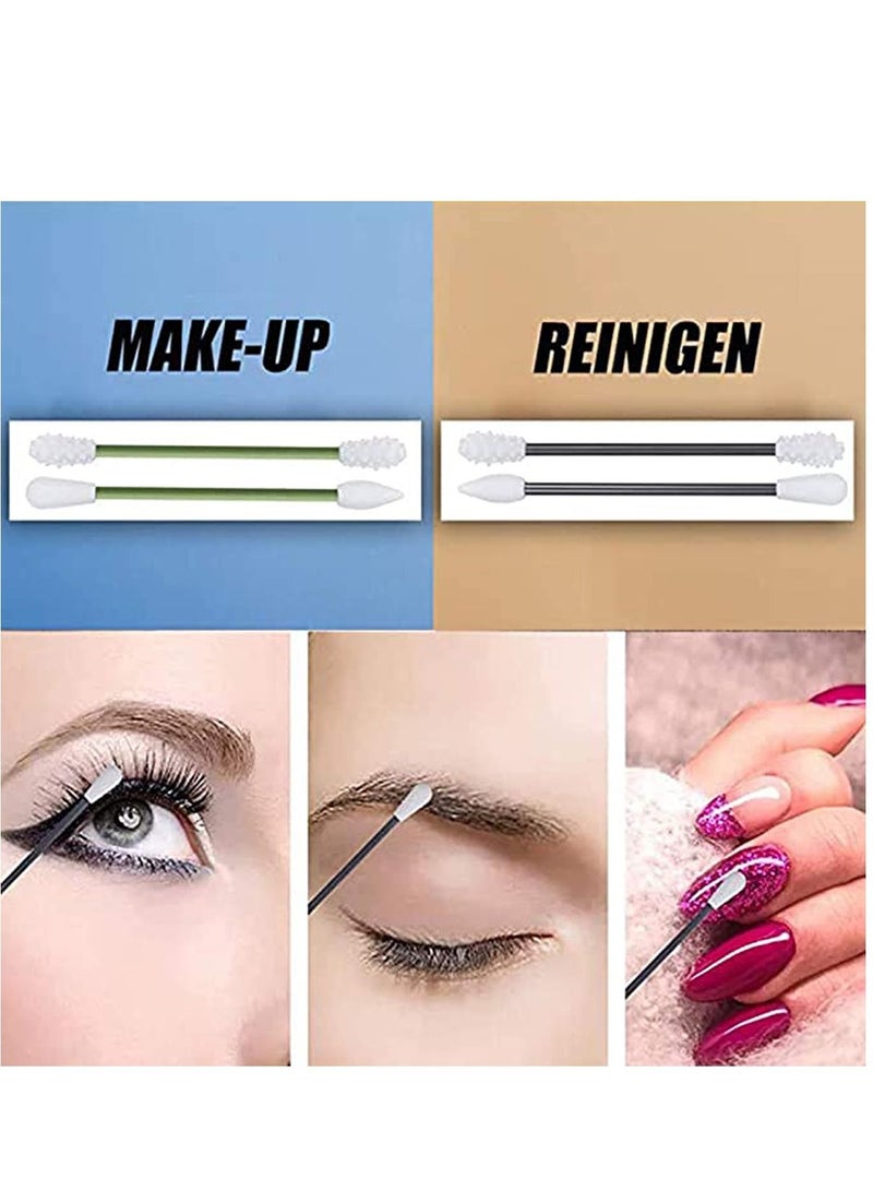 4 sticks Washable Safety Silicone Cotton Buds for Ear Cleaning Cosmetic Beauty Care