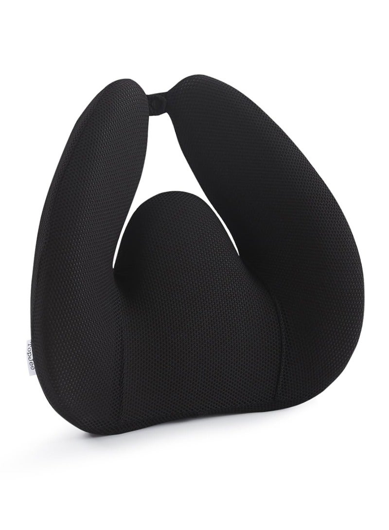 Lumbar Support Pillow for Car and Office Chair, Ergonomic Back Support for Car Seat Driver, Men and Women, Office Chair Back Support Cushion
