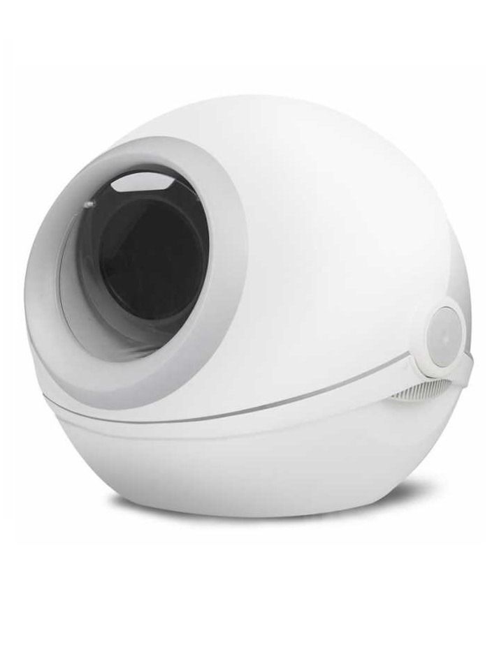 Advanced Cat Toilet White/Grey