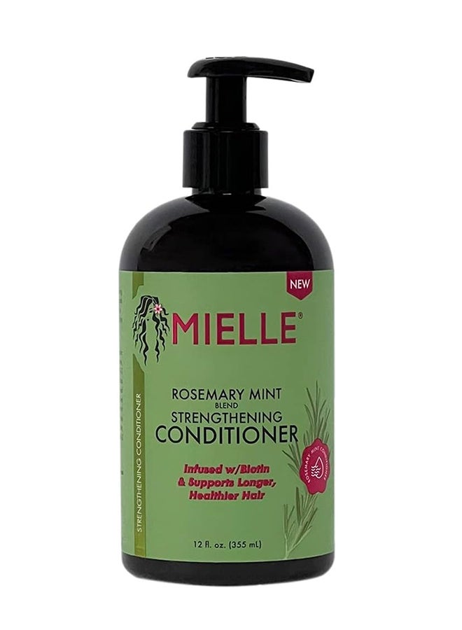 Rosemary Mint Strengthening Shampoo And Conditioner  Infused W/Biotin Encourages Growth Hair Products Set 2 Pcs