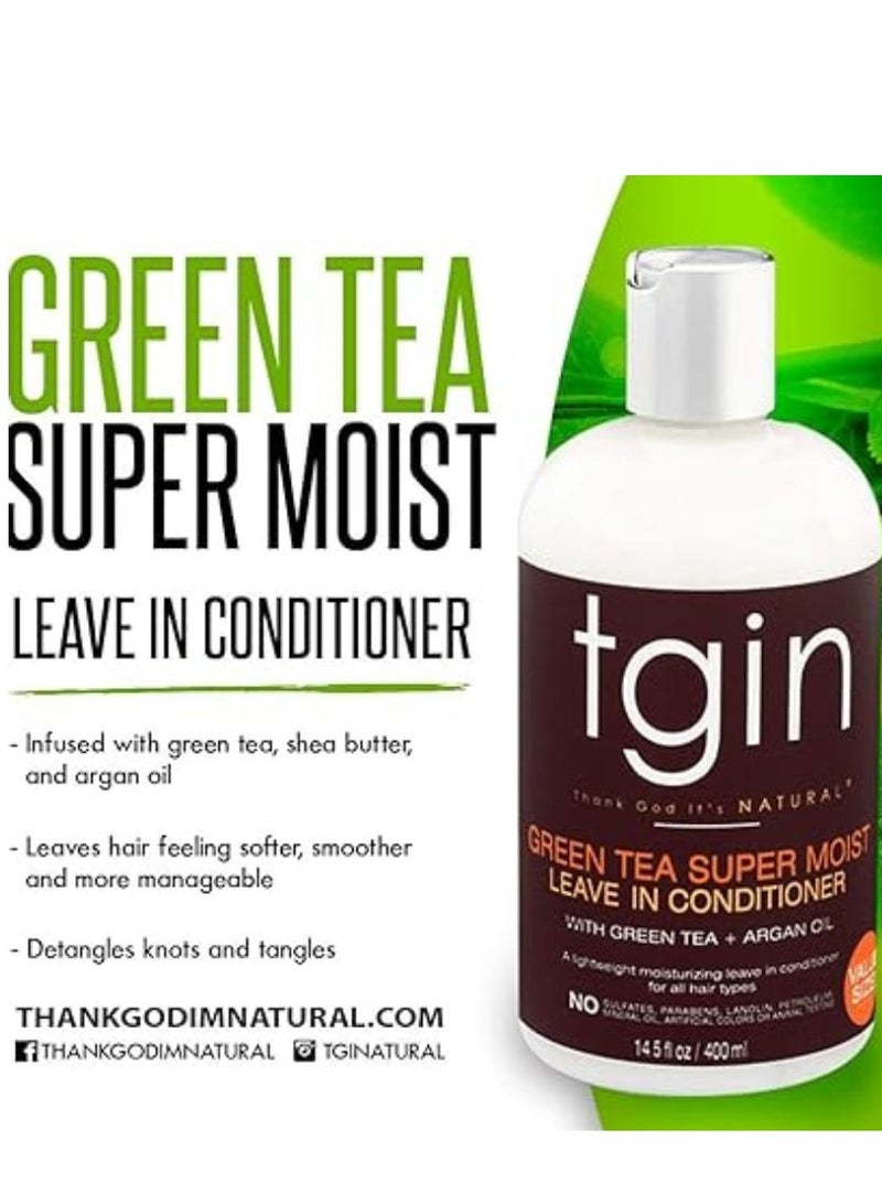 Green Tea Super Moist Leave-In Conditioner 384ml