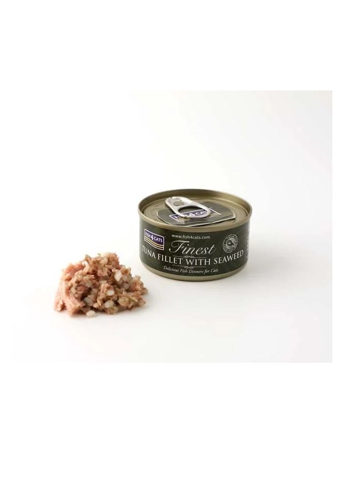 Fish4Cats Tuna Fillet with Seaweed Cat Wet Food 10PCX70G