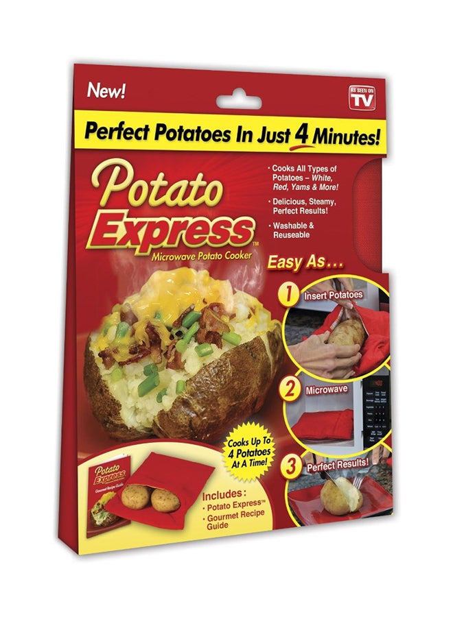 Potato Express Microwave Bag Red Standard
