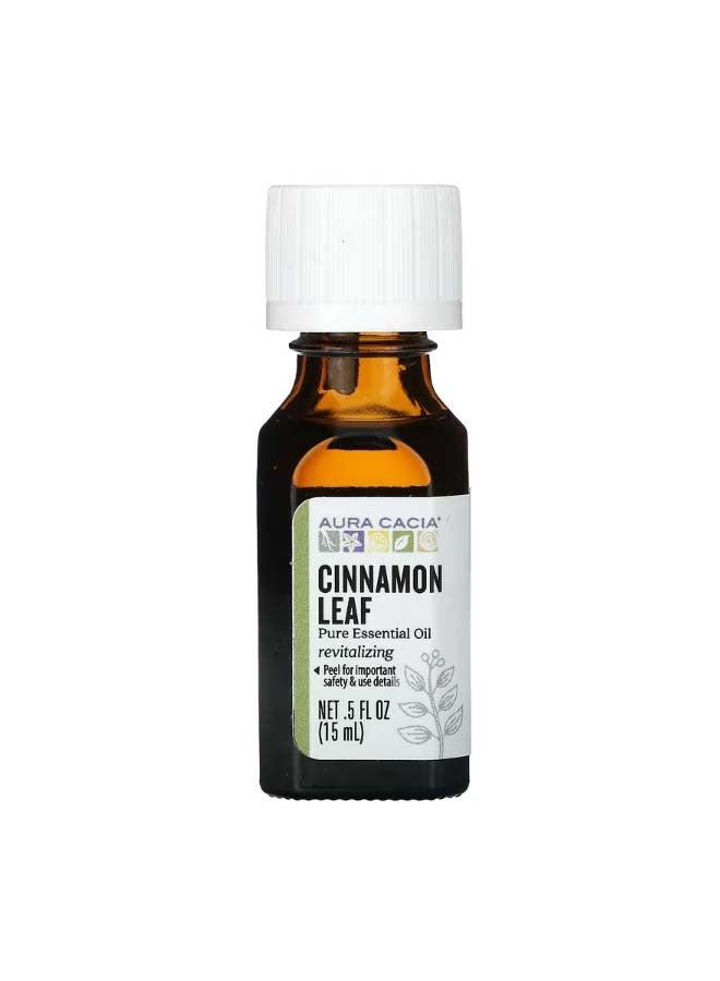 Pure Essential Oil Cinnamon Leaf 0.5 fl oz 15 ml