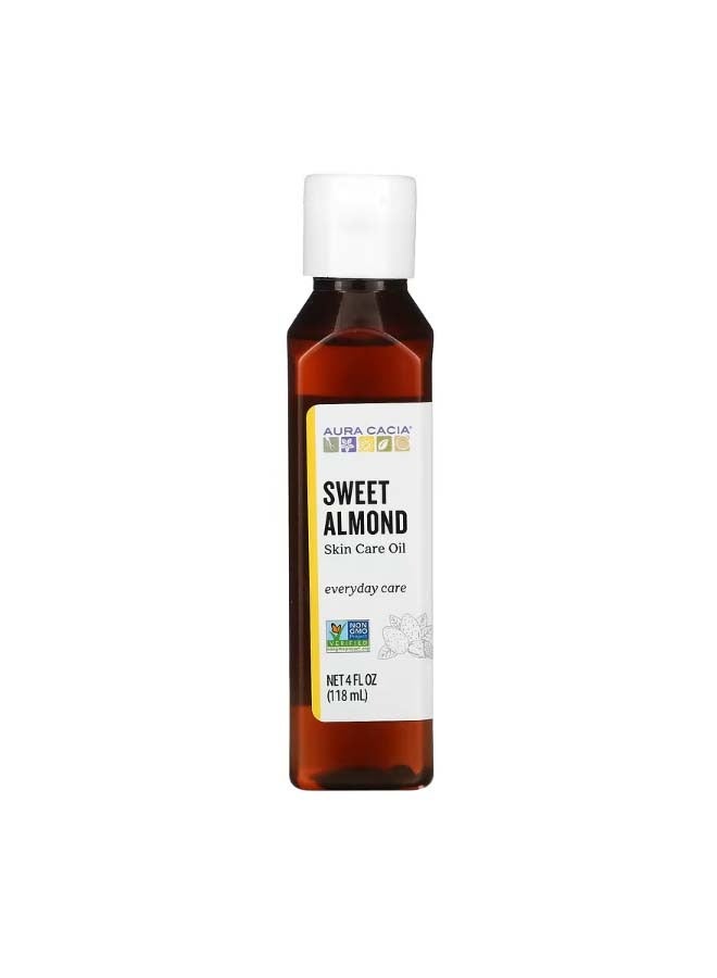 Skin Care Oil Sweet Almond 4 fl oz 118 ml