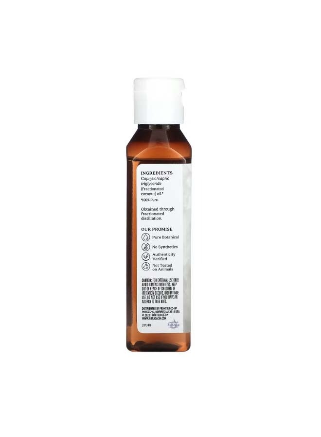 Fractionated Skin Care Oil  Coconut  4 fl oz 118 ml