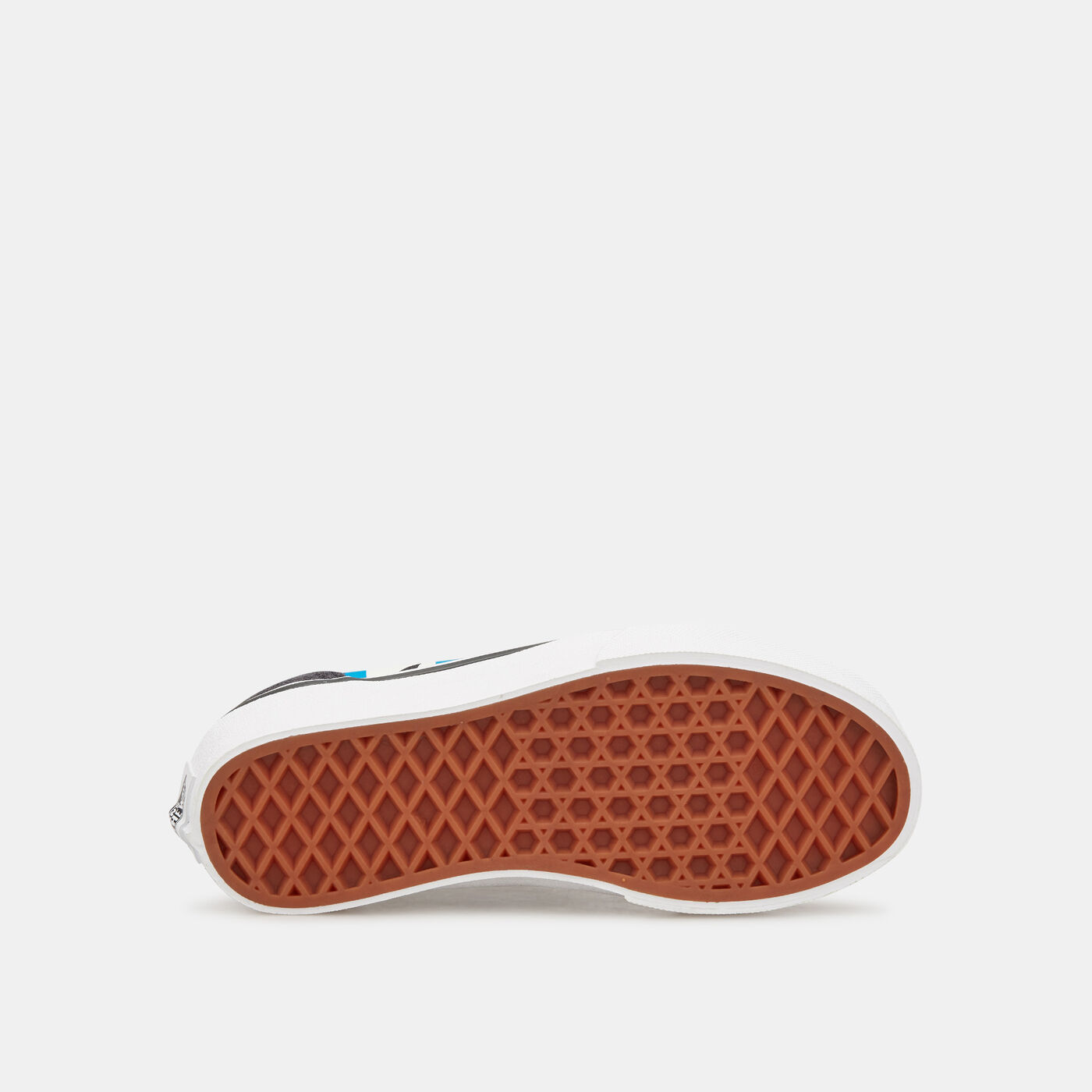 Kids' Glow Checkerboard Sharks Old Skool Unisex Shoe