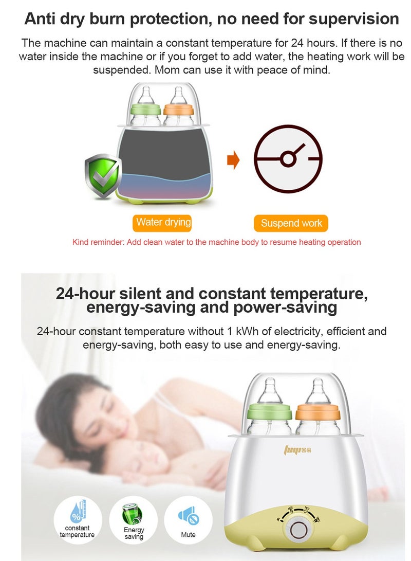Automatic Constant Temperature Milk Regulator, Milk Warmer, Sterilizer, Two In One