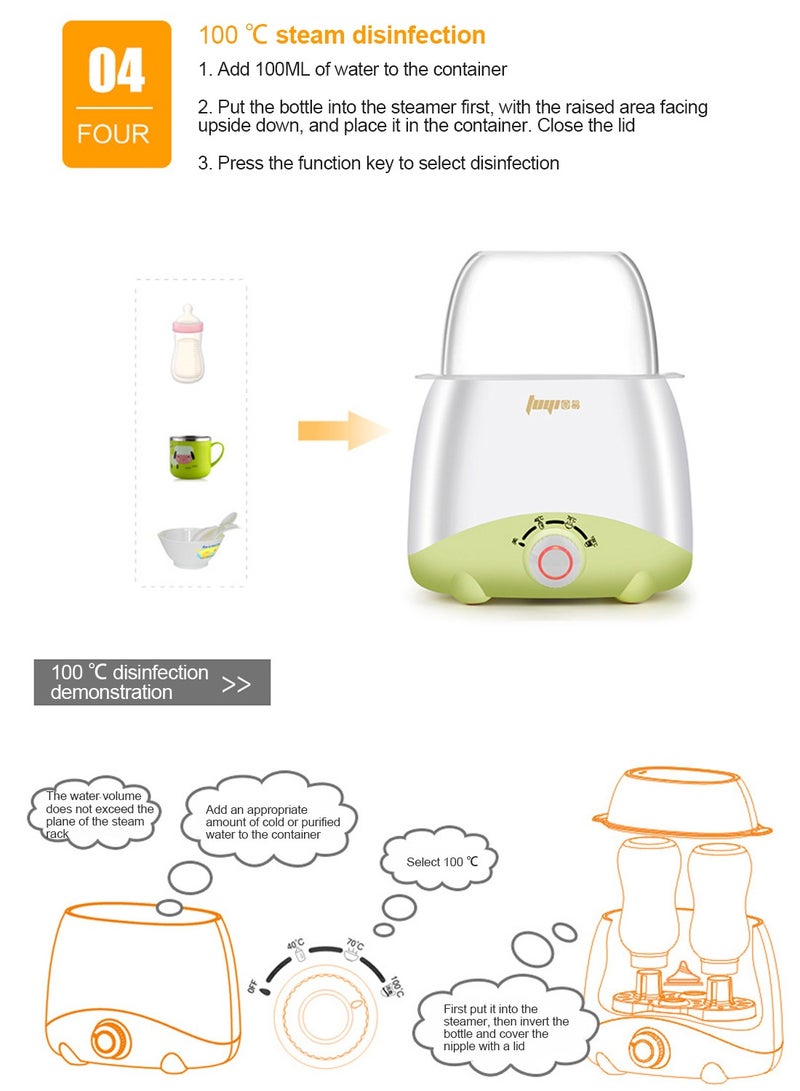 Automatic Constant Temperature Milk Regulator, Milk Warmer, Sterilizer, Two In One