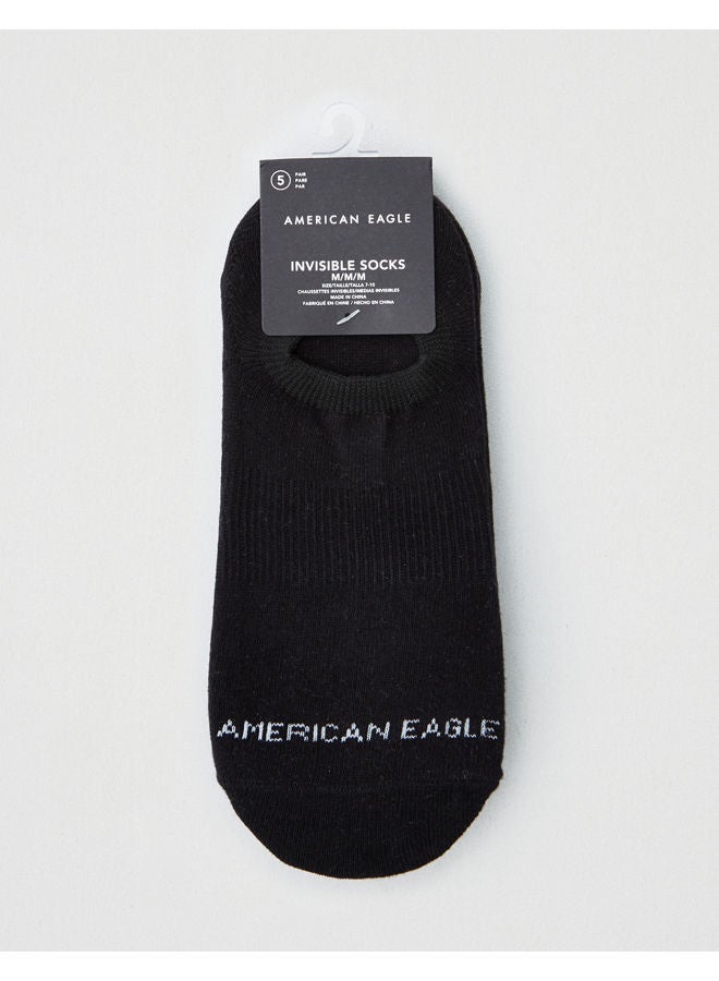 AEO No-Show Socks 5-Pack