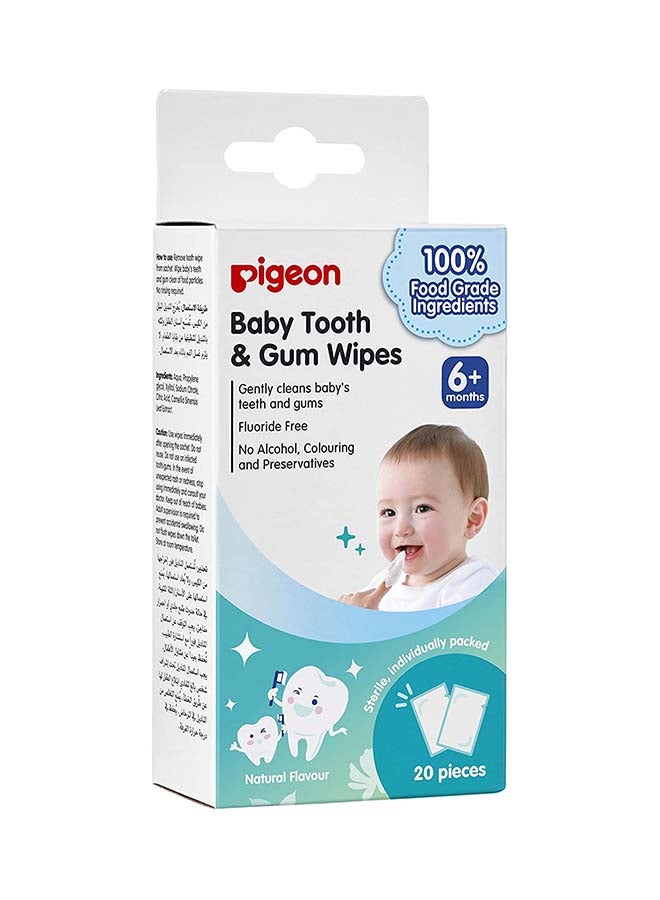 Baby Tooth & Gum Wipes( Natural)