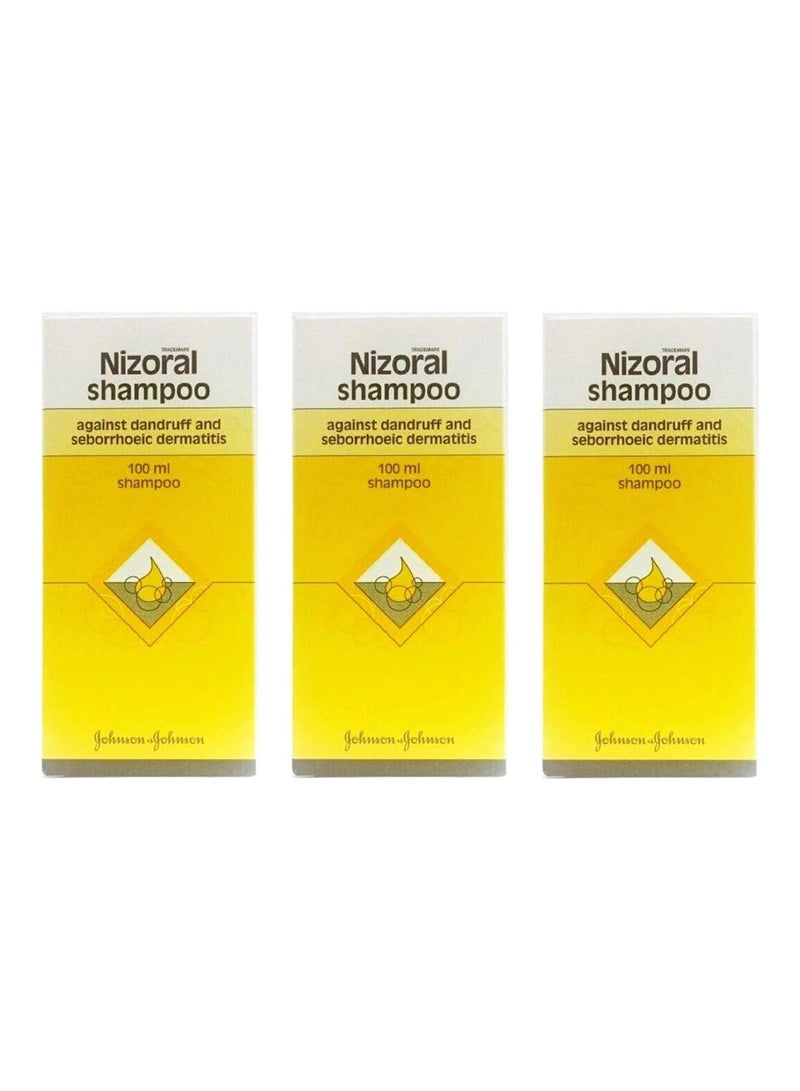 Anti-Dandruff Shampoo, 100Ml - Pack Of 3