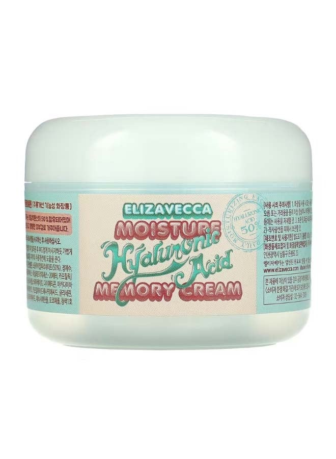 Moisture Hyaluronic Acid Memory Cream 3.53 oz 100 g